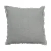 Coussin BURTA coloris gris perle 45 x 45 cm - 4MURS