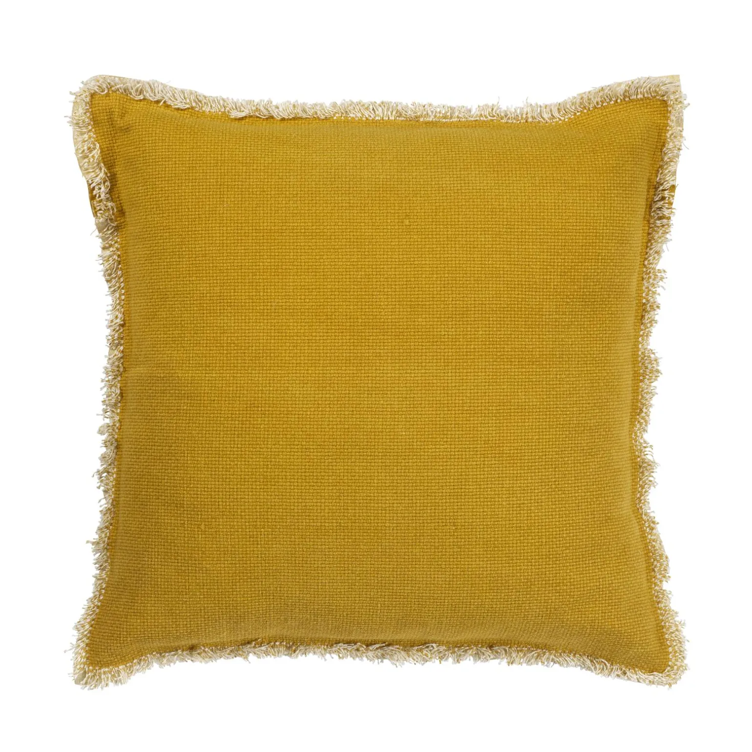 Coussin BURTA coloris moutarde 45 x 45 cm - 4MURS