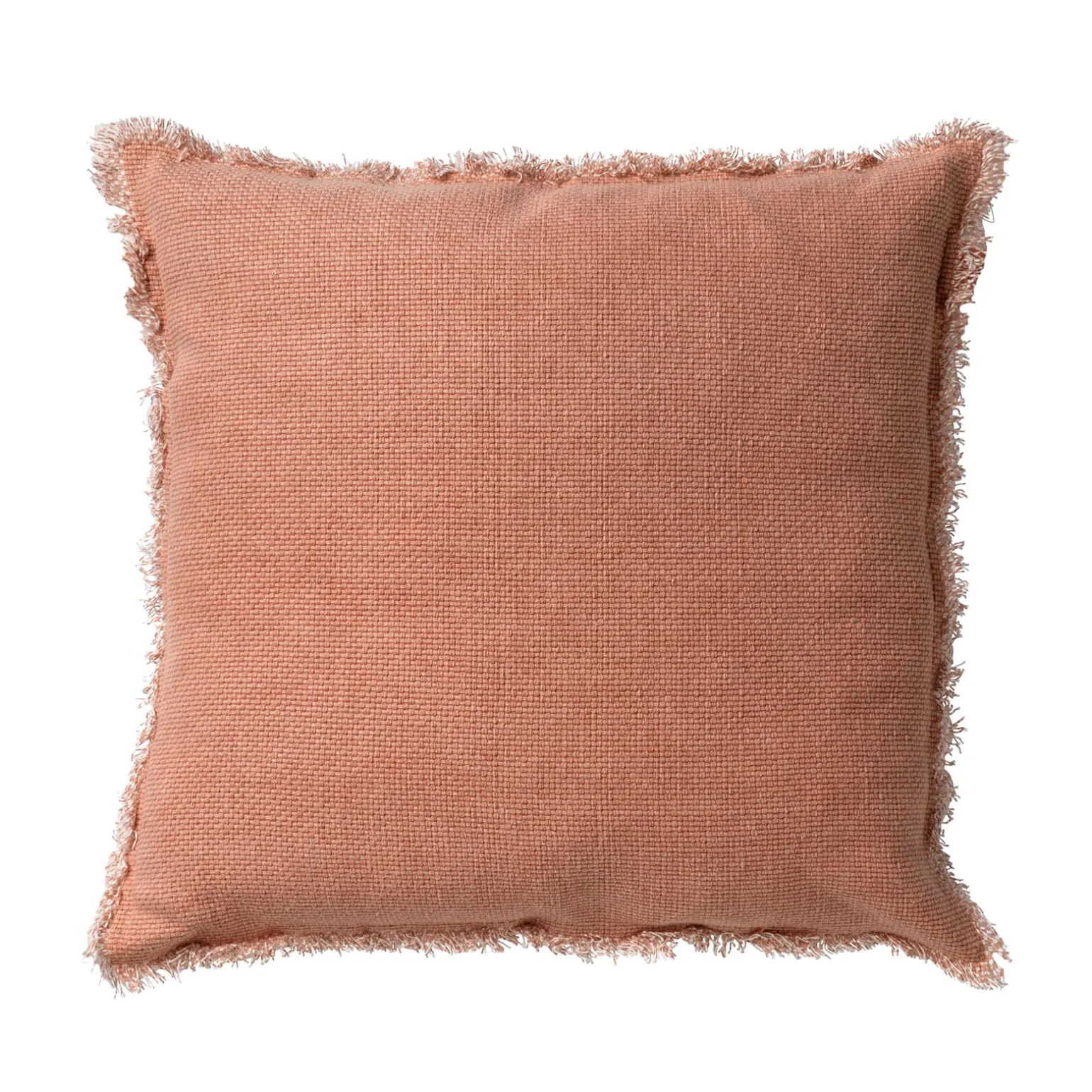 Coussin BURTA coloris nude orangé 60 x 60 cm - 4MURS