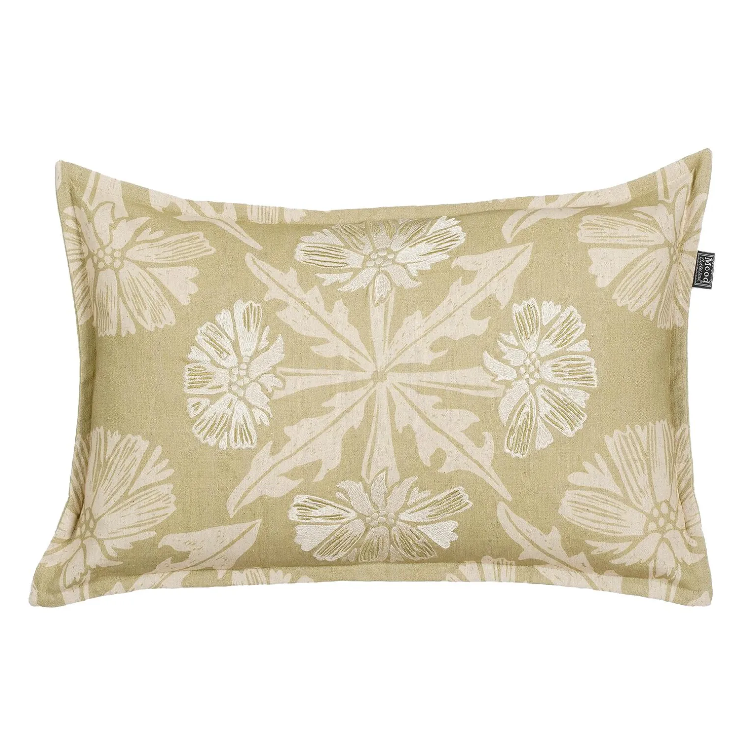 Coussin DANDELION coloris vert 37 x 57 cm - 4MURS