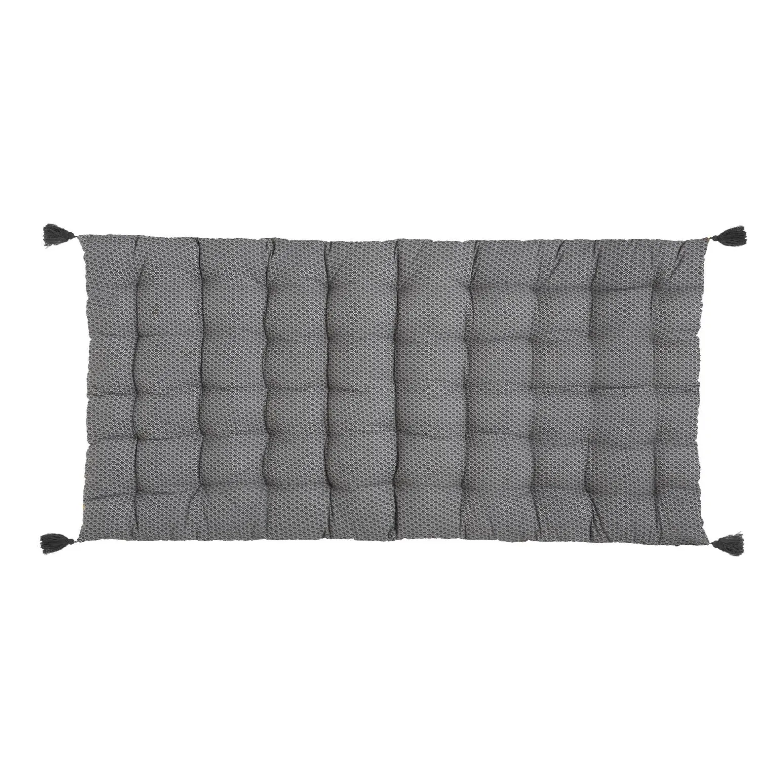 Coussin de sol OTTO coloris gris 60 x 120 cm - 4MURS
