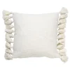 Coussin ELNA coloris blanc 45 x 45 cm - 4MURS