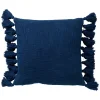 Coussin ELNA coloris blue profond 45 x 45 cm - 4MURS