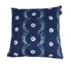 Coussin FLOWER TIE coloris indigo 50 x 50 cm - 4MURS