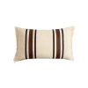 Coussin GRETA coloris brun 30 x 50 cm - 4MURS
