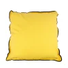 Coussin ISABEL coloris jaune 50 x 50 cm - 4MURS