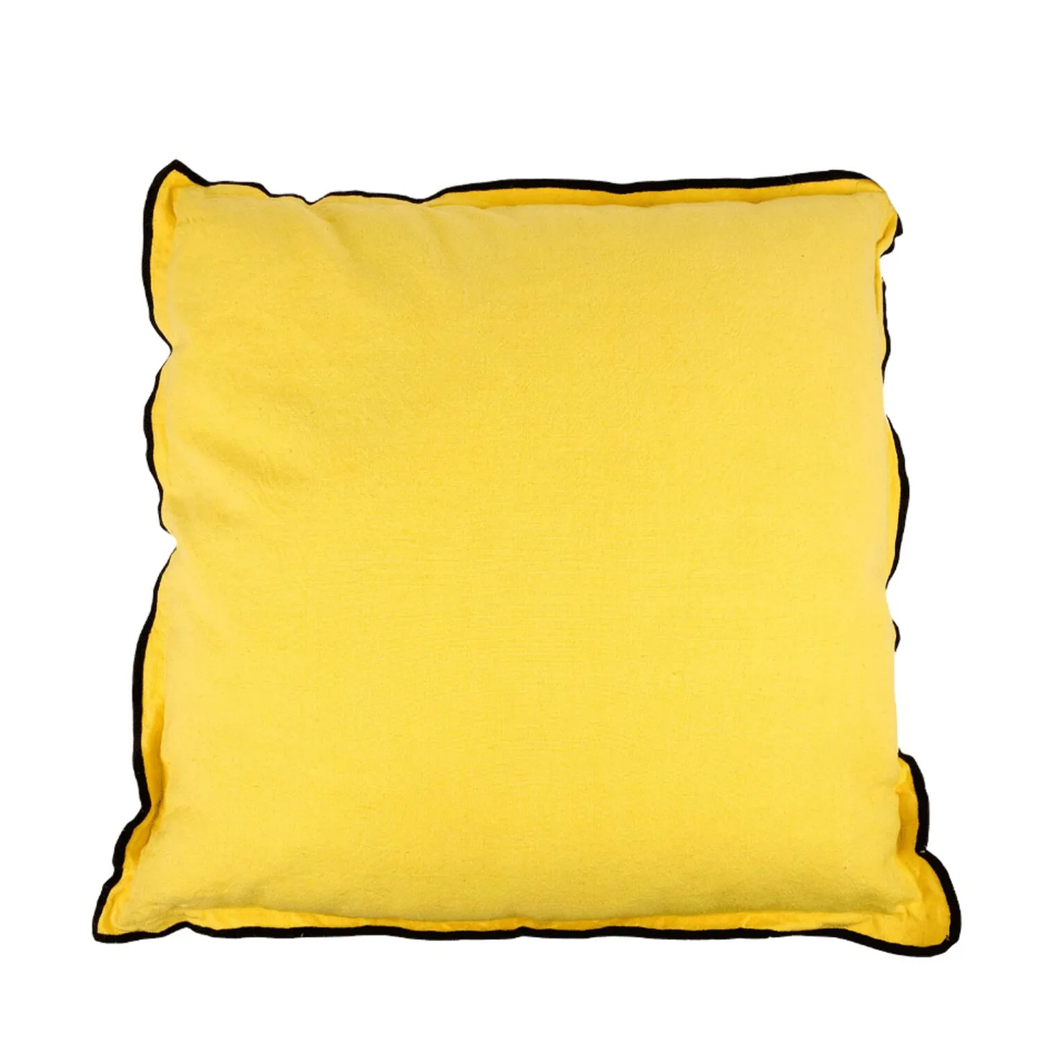 Coussin ISABEL coloris jaune 50 x 50 cm - 4MURS
