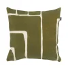 Coussin KIBY coloris vert/beige 50 x 50 cm - 4MURS