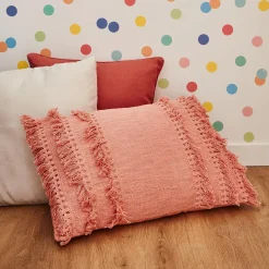 Coussin LARA coloris rose 40 x 60 cm - 4MURS