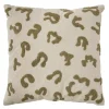 Coussin LEONIA coloris beige rosé/vert 45 x 45 cm - 4MURS