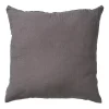 Coussin LINHA coloris gris anthracite 45 x 45 cm - 4MURS