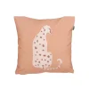 Coussin MAURITIUS coloris pêche 45 x 45 cm - 4MURS