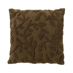 Coussin MIRA coloris Brun chocolat 45 x 45 cm - 4MURS