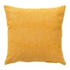 Coussin NATY coloris jaune 45 x 45 cm - 4MURS