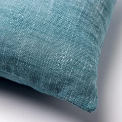 Coussin NATY coloris vert bleuté 45 x 45 cm - 4MURS