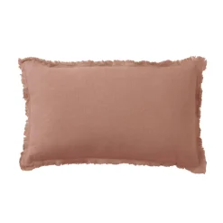 Coussin NAYA coloris Rose cameo 30 x 50 cm - 4MURS