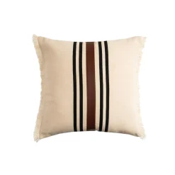 Coussin PARKER coloris brun 45 x 45 cm - 4MURS