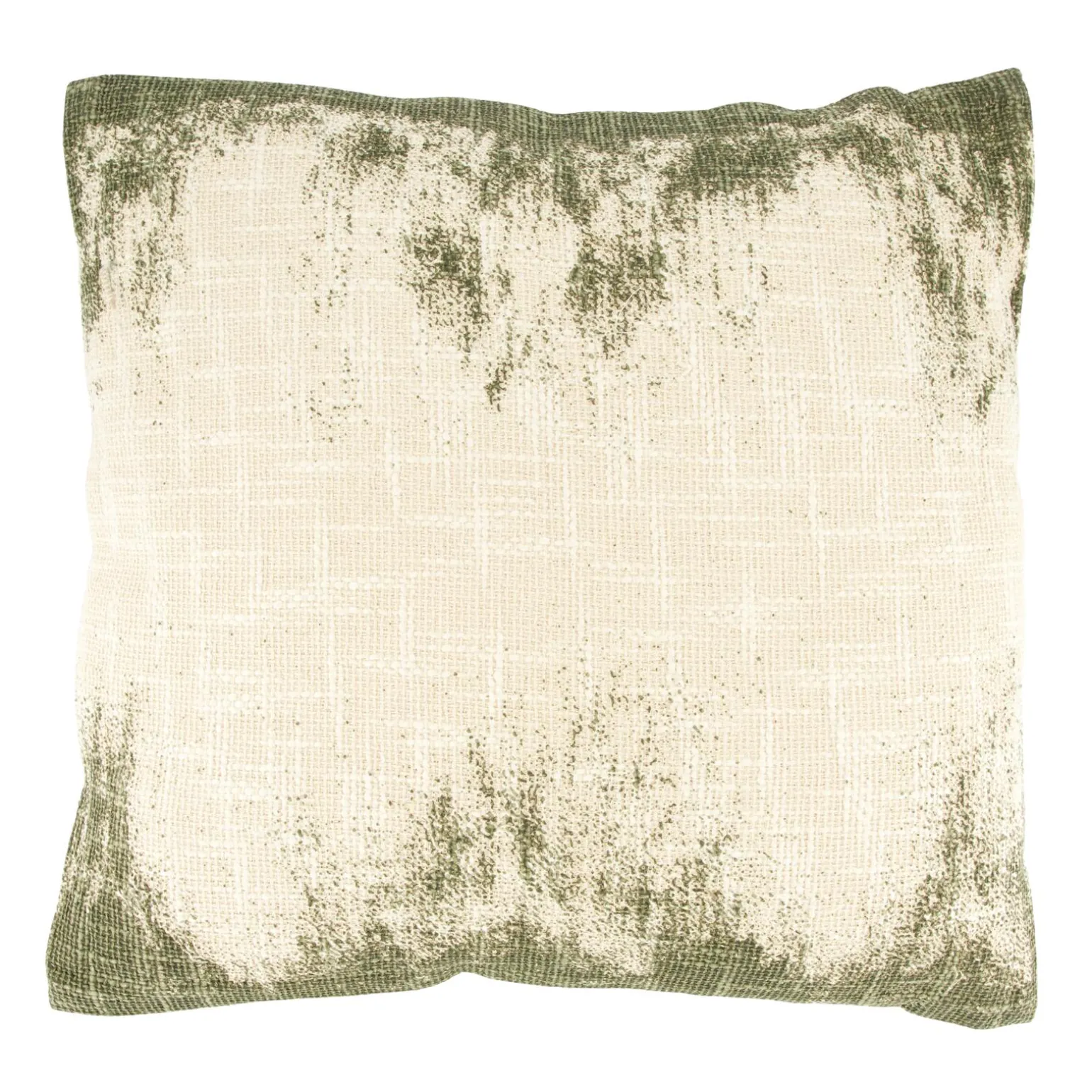 Coussin ROBIN coloris vert lichen 45 x 45 cm - 4MURS