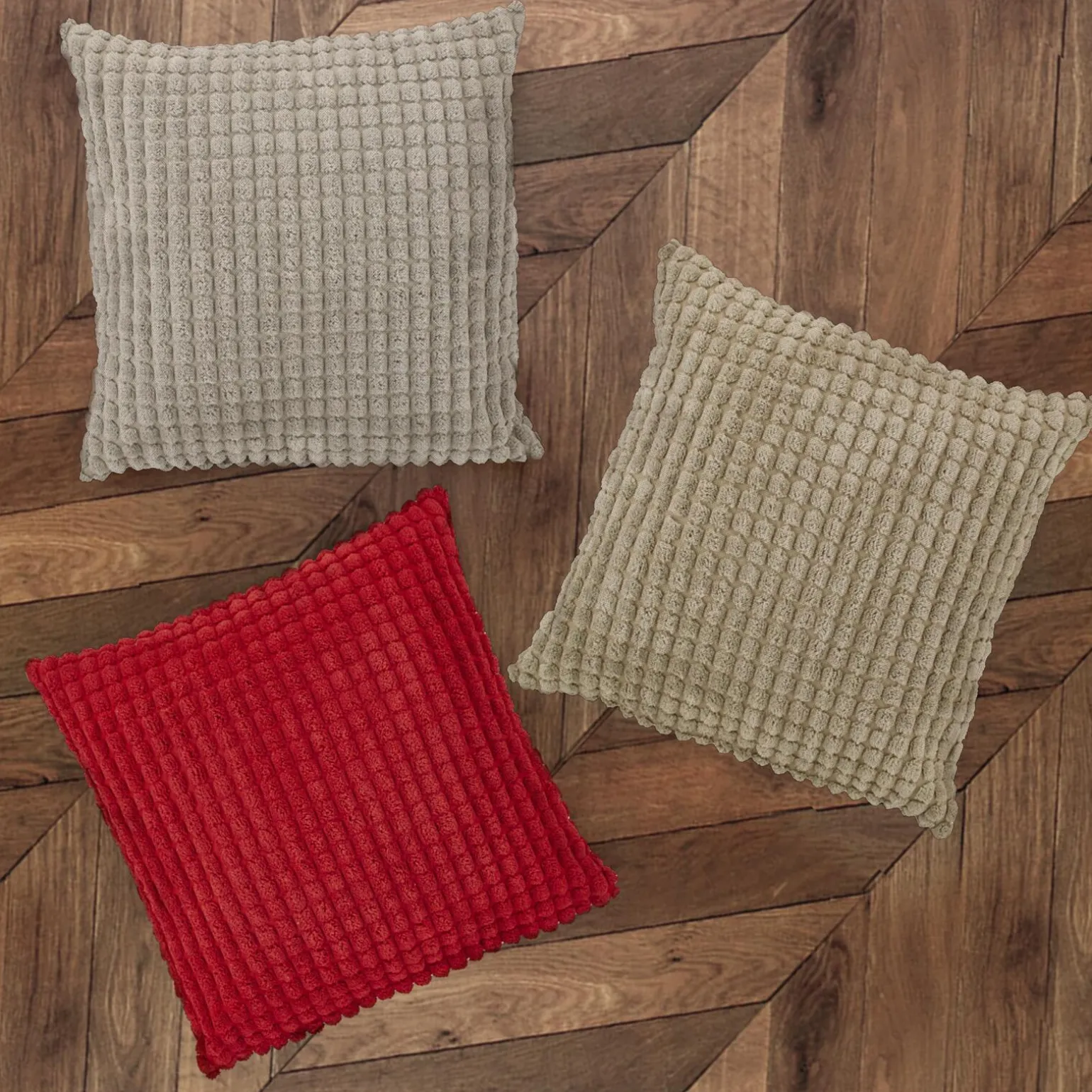 Coussin ROME coloris beige 45 x 45 cm - 4MURS