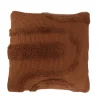 Coussin TIKIA coloris marron 45 x 45 cm - 4MURS