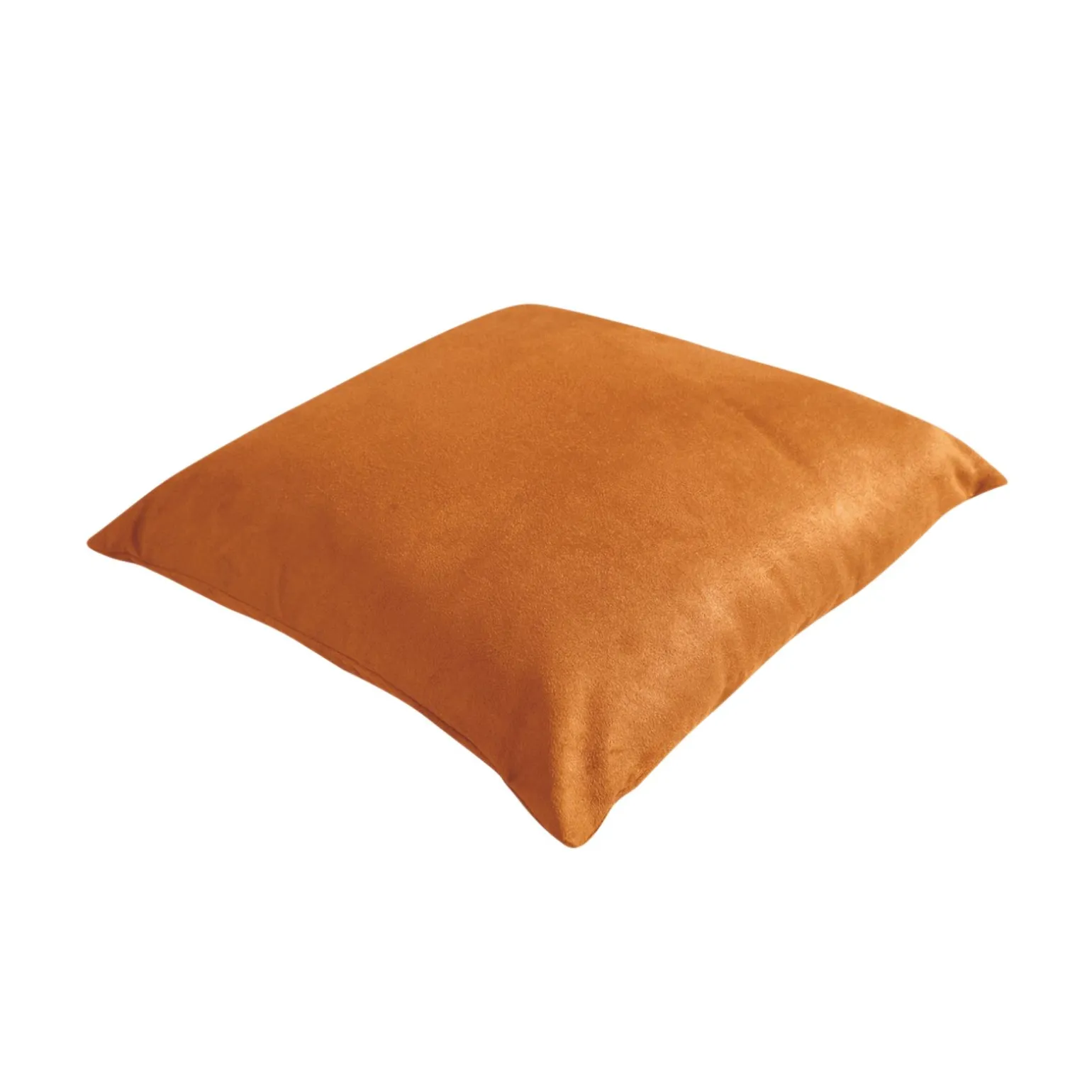 Coussin VELVET coloris jaune ocre 45 x 45 cm - 4MURS