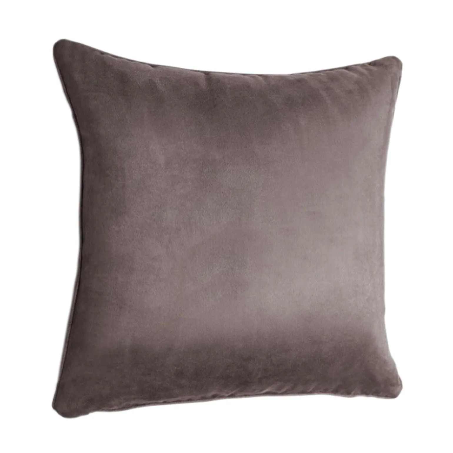 Coussin VELVET coloris taupe 45 x 45 cm - 4MURS