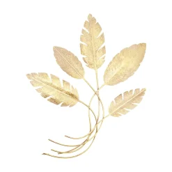 Déco murale métal SUZANNE coloris or - 4MURS