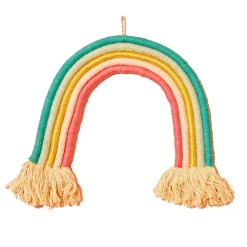 Décoration à suspendre ARC EN CIEL multicolore hauteur 30 cm - 4MURS