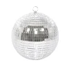 Décoration à suspendre BOULE A FACETTE coloris argent - 4MURS
