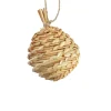 Décoration à suspendre BOULE PAILLE L coloris paille - 4MURS