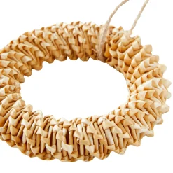 Décoration à suspendre COURONNE S coloris paille - 4MURS