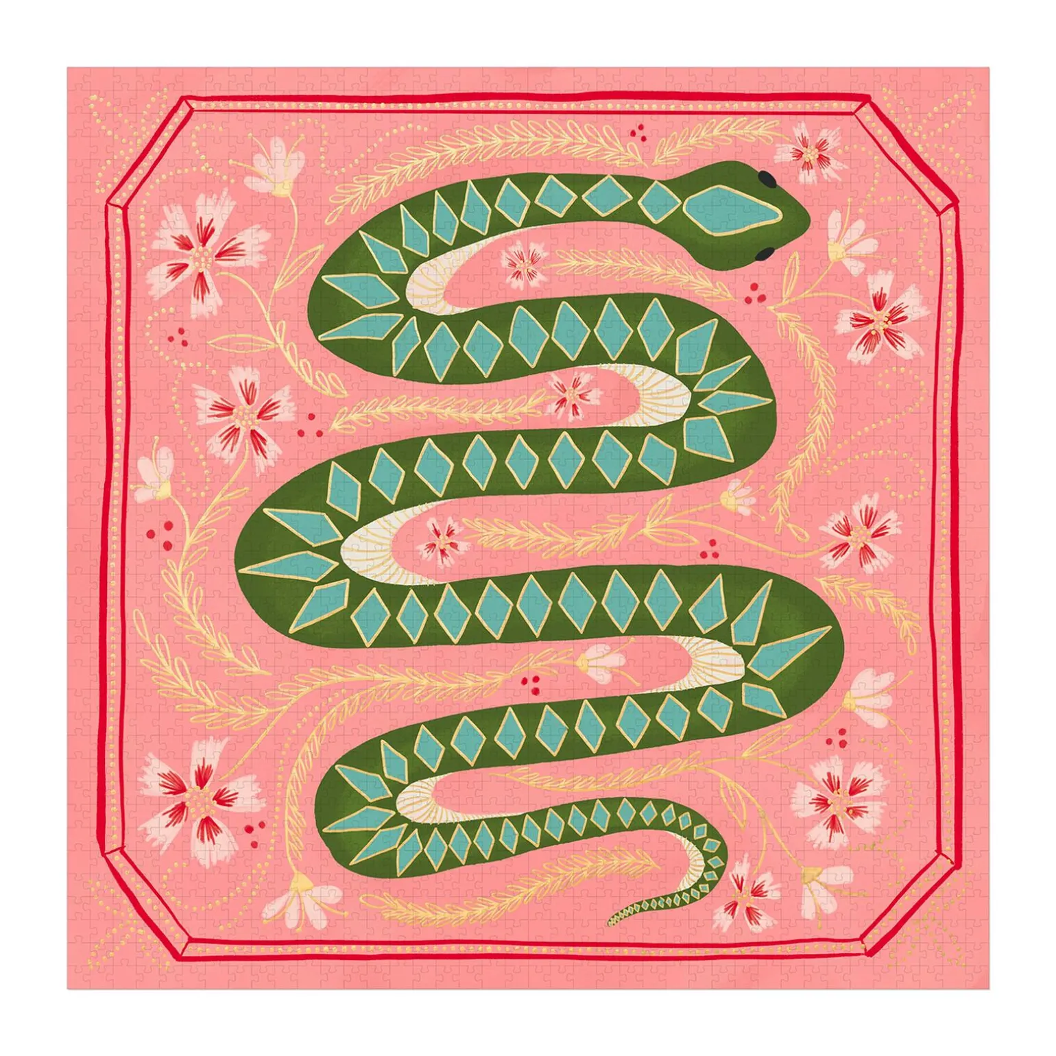 DESIGNWORKS INK Puzzle SERPENT - 4MURS