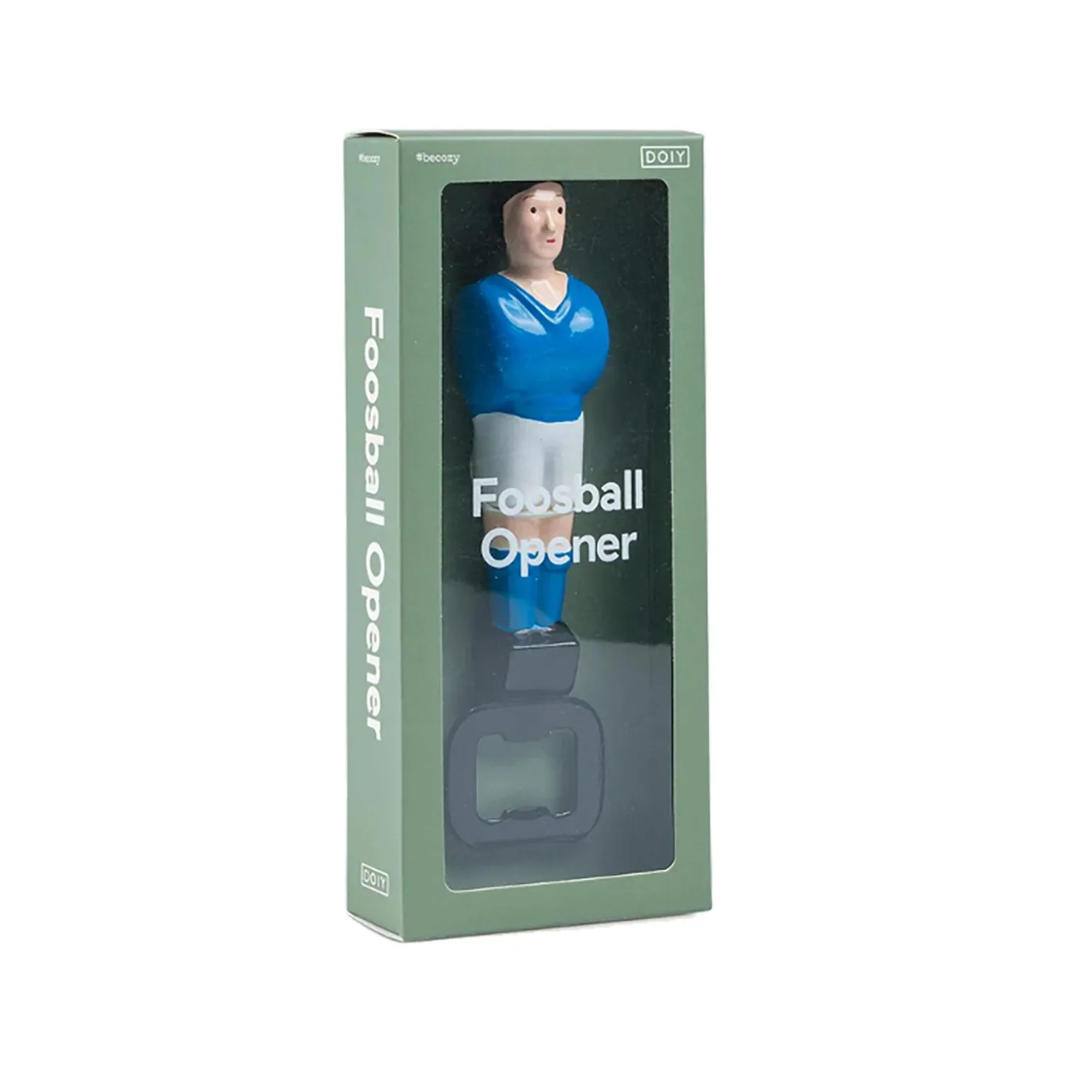 Doiy Ouvre-bouteilles BABYFOOT coloris bleu - 4MURS