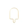 Donkey Porte clef GLACE coloris or - 4MURS