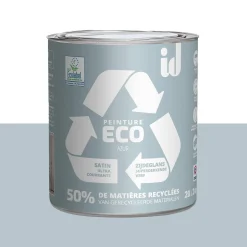 ECO ID Peinture ECO Peinture azur Satiné 2 L - 4MURS