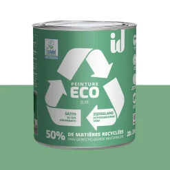ECO ID Peinture ECO Peinture olive Satiné 2 L - 4MURS
