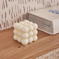 Elate & Co Bougie BUBBEL coloris blanc cassé - 4MURS