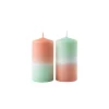 Elate & Co Bougie PILAR S coloris multicolore hauteur 12 cm - 4MURS