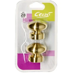 Embout TROMPETTE coloris laiton mat - 4MURS