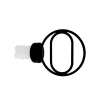 Embout ZEN coloris noir mat - 4MURS