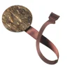 Embrasse aimantée NACRE RONDE coloris marron - 4MURS