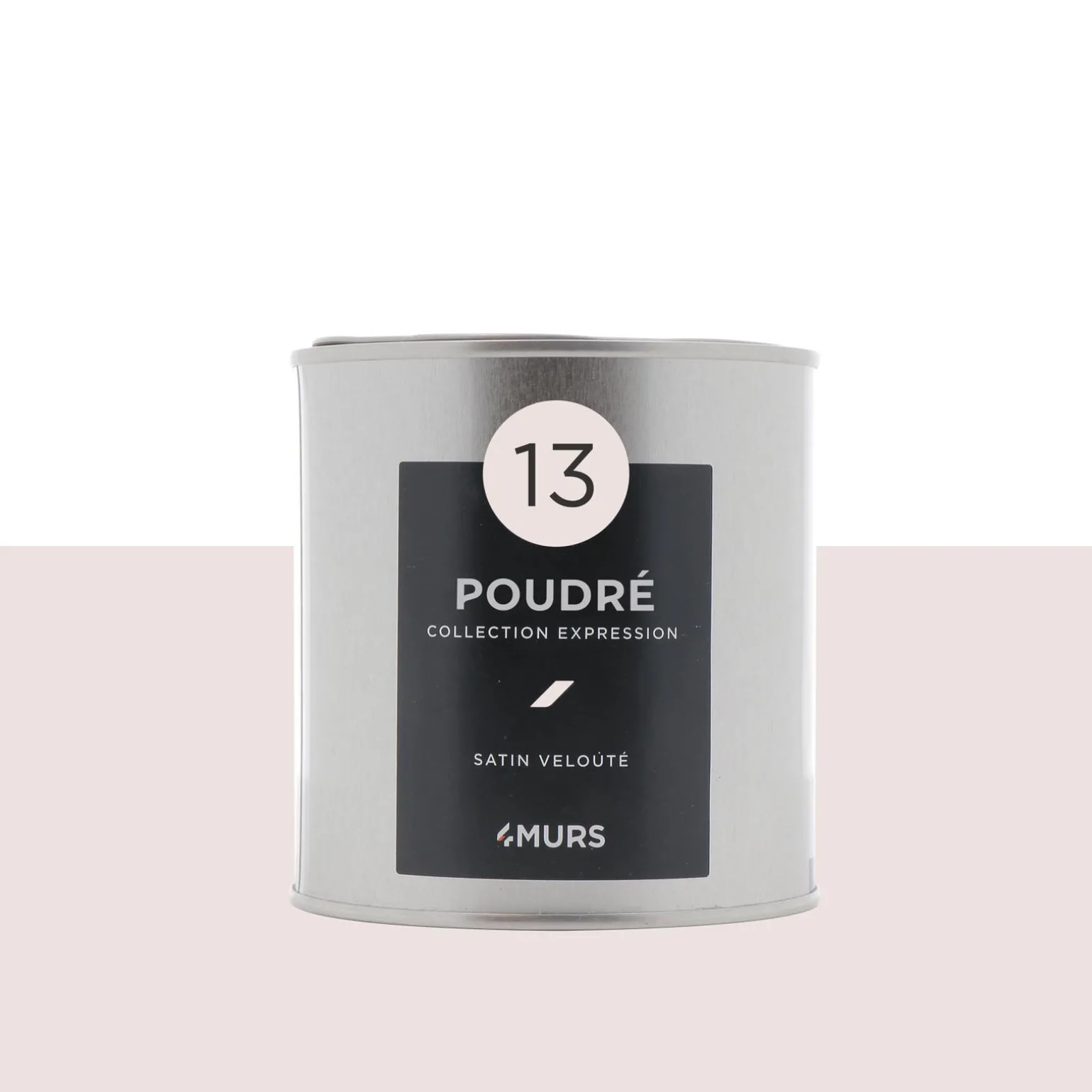 Expression Peinture Finition Peinture blanc poudré Satiné 0,5 L