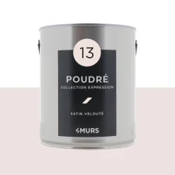 Expression Peinture Multi-supports Peinture blanc poudré Satiné