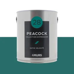 Expression Peinture Multi-supports Peinture peacock Lisse - 4MURS