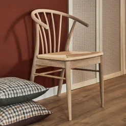 Fauteuil CASSANDRE coloris naturel - 4MURS
