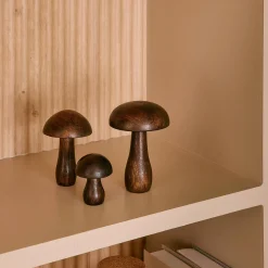 Figurine PILZ coloris bois - 4MURS
