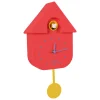 Fisura Horloge MAISON COUCOU coloris rouge - 4MURS