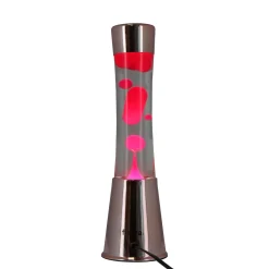 Fisura Lampe à lave LAVA PINK coloris rose 39,5 x 11 cm - 4MURS