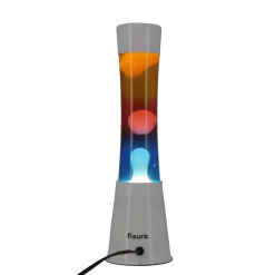 Fisura Lampe à lave LAVA WHITE coloris blanc 39,5 x 11 cm - 4MURS