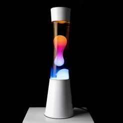 Fisura Lampe à lave LAVA WHITE coloris blanc 39,5 x 11 cm - 4MURS